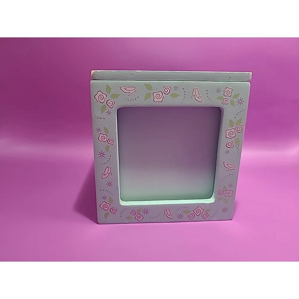 Disney Princess Cinderella Photo cube and‎ trinket box  Enesco